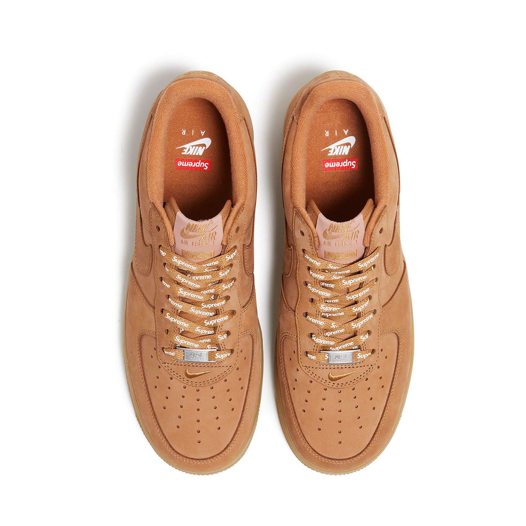 Nike x Supreme Air Force 1 Low 'Wheat Flax'
