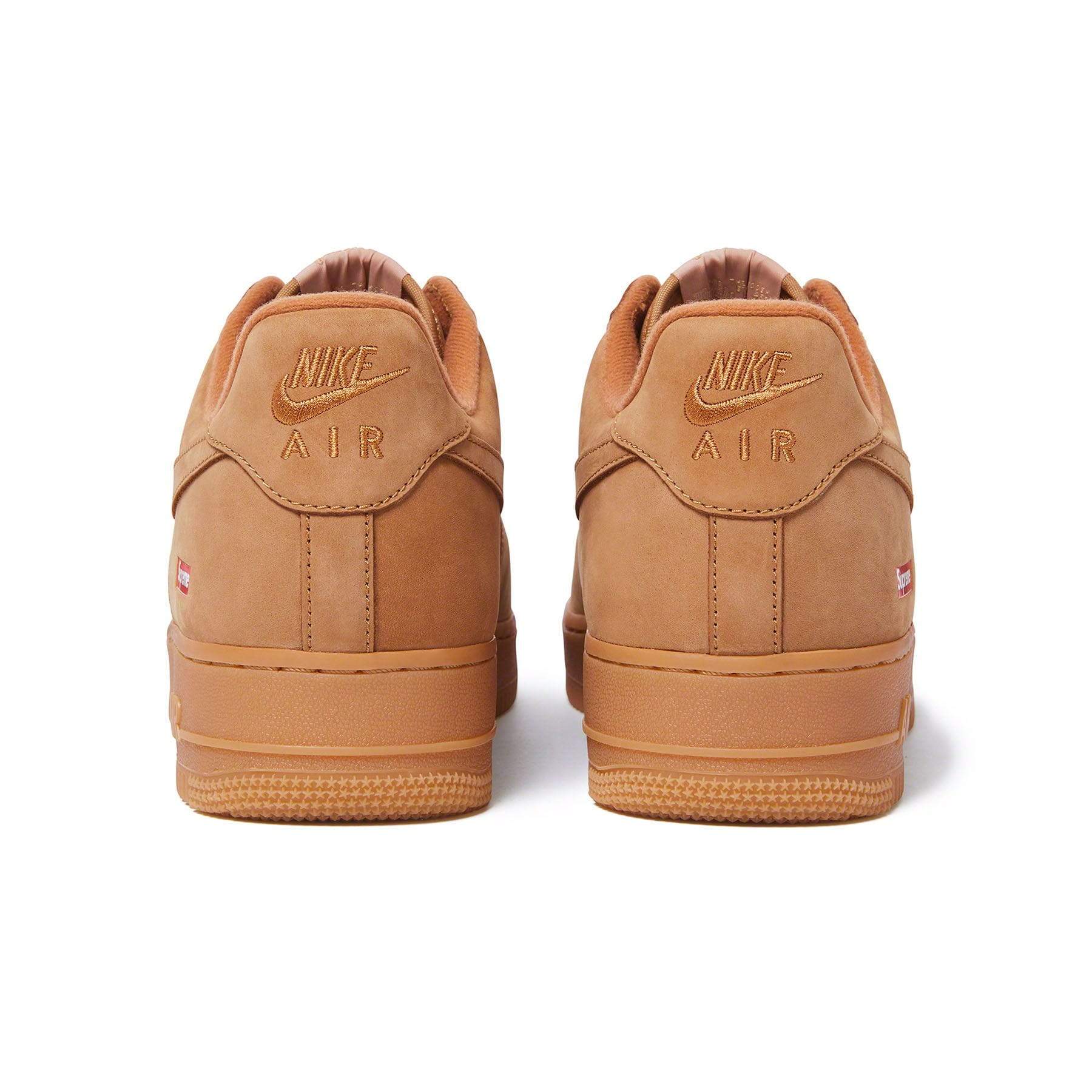 Nike x Supreme Air Force 1 Low 'Wheat Flax'